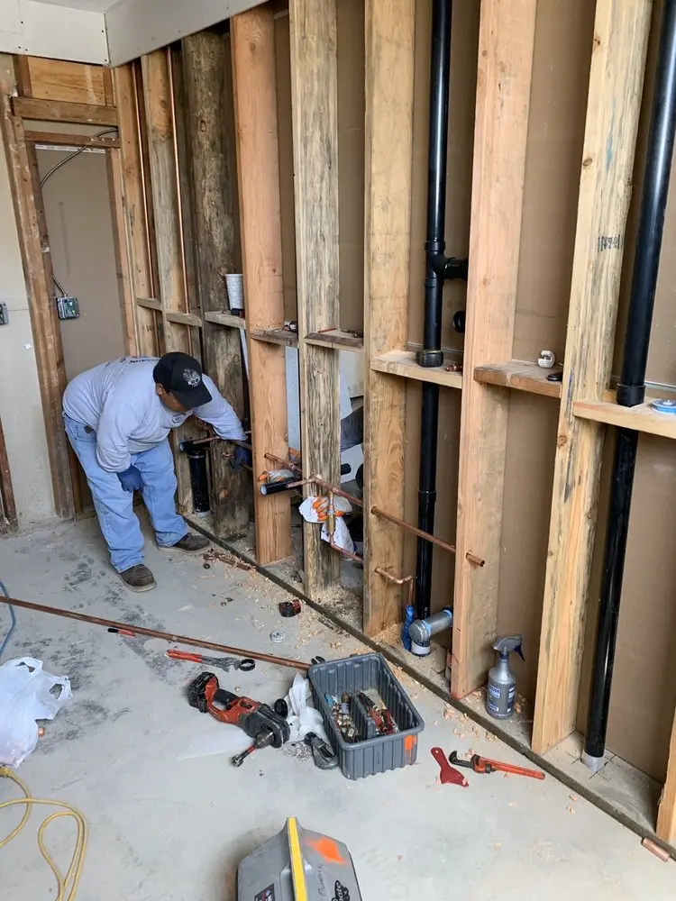 Commercial rough-in plumbing for Gas Line Repair in Plattsville